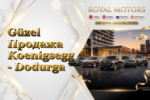 Güzel Продажа Koenigsegg - Dodurga