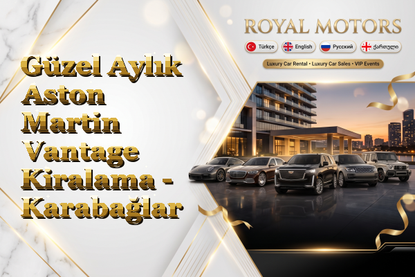 Güzel Aylık Aston Martin Vantage Kiralama - Karabağlar