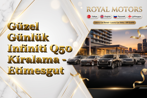 Güzel Günlük Infiniti Q50 Kiralama - Etimesgut