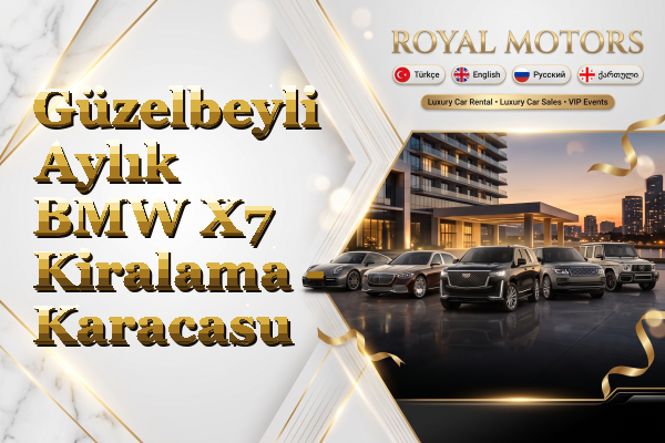 Güzelbeyli Aylık BMW X7 Kiralama - Karacasu