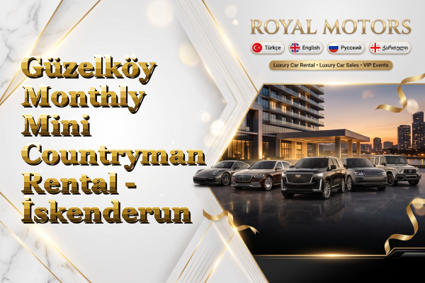 Güzelköy Monthly Mini Countryman Rental - İskenderun
