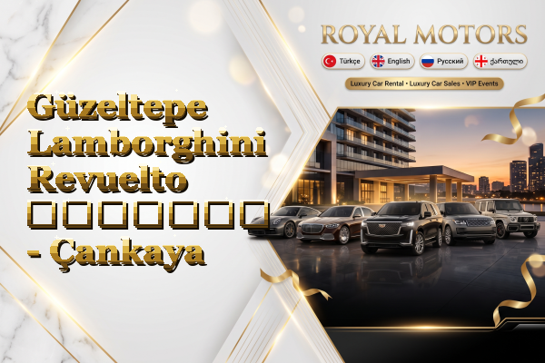 Güzeltepe Lamborghini Revuelto გაყიდვა - Çankaya