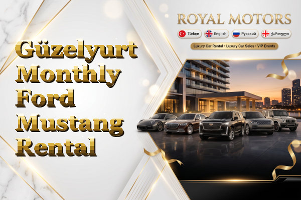 Güzelyurt Monthly Ford Mustang Rental