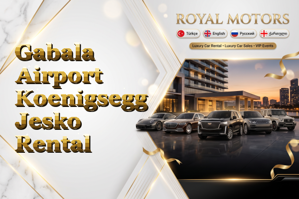 Gabala Airport Koenigsegg Jesko Rental