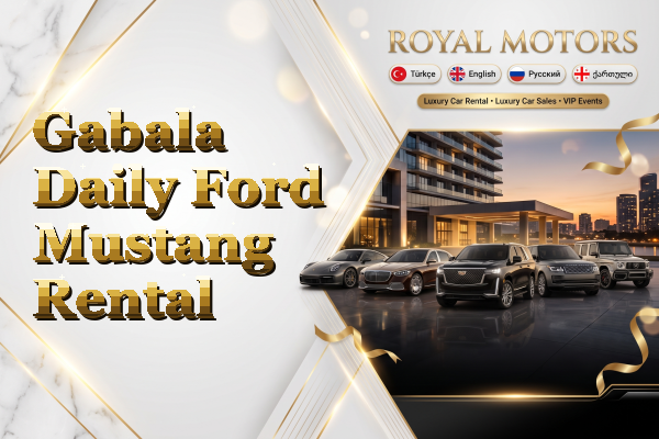 Gabala Daily Ford Mustang Rental