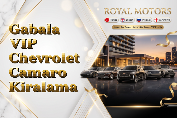 Gabala VIP Chevrolet Camaro Kiralama