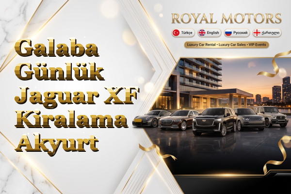 Galaba Günlük Jaguar XF Kiralama - Akyurt