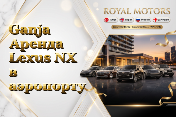 Ganja Аренда Lexus NX в аэропорту
