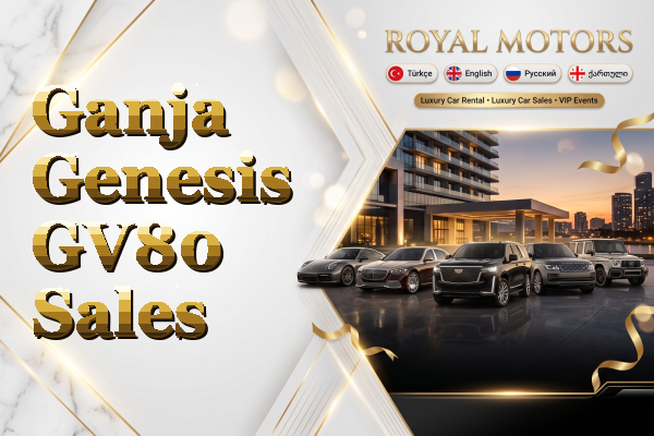 Ganja Genesis GV80 Sales