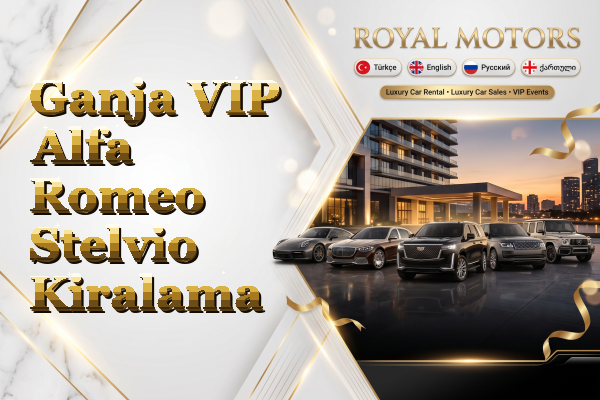 Ganja VIP Alfa Romeo Stelvio Kiralama