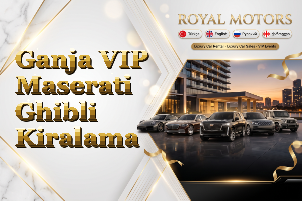 Ganja VIP Maserati Ghibli Kiralama