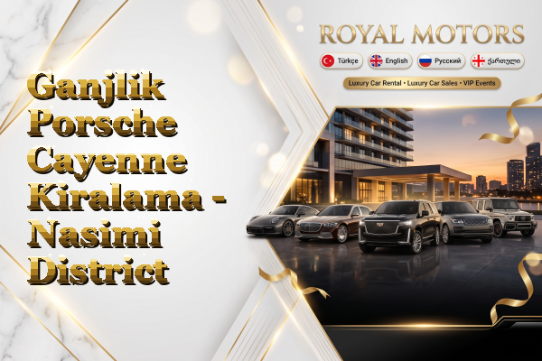 Ganjlik Porsche Cayenne Kiralama - Nasimi District