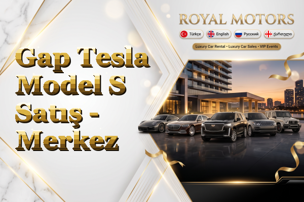 Gap Tesla Model S Satış - Merkez