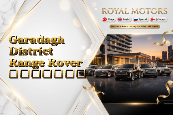 Garadagh District Range Rover გაყიდვა