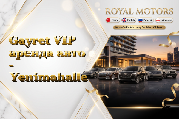 Gayret VIP аренда авто - Yenimahalle