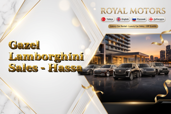Gazel Lamborghini Sales - Hassa