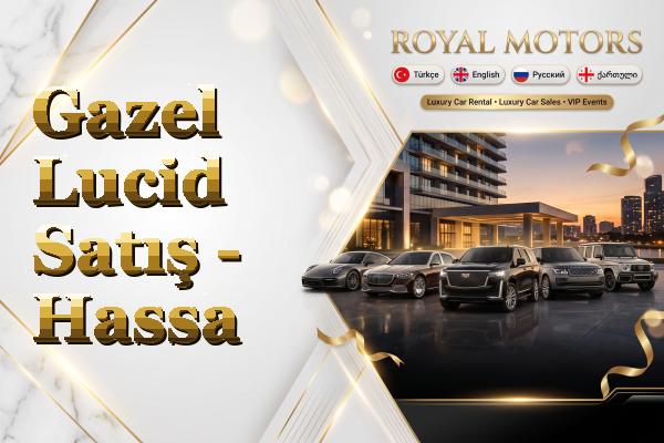 Gazel Lucid Satış - Hassa