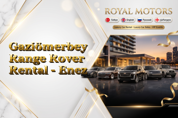 Gaziömerbey Range Rover Rental - Enez