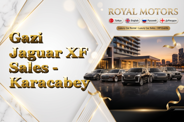 Gazi Jaguar XF Sales - Karacabey