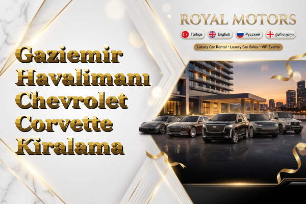 Gaziemir Havalimanı Chevrolet Corvette Kiralama