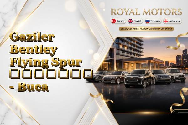 Gaziler Bentley Flying Spur გაყიდვა - Buca