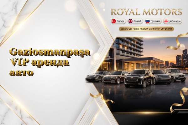 Gaziosmanpaşa VIP аренда авто