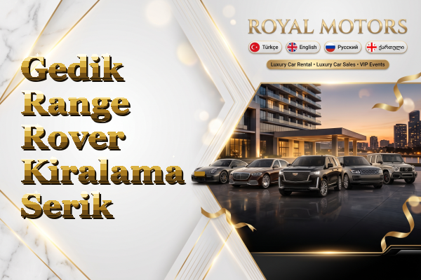 Gedik Range Rover Kiralama - Serik