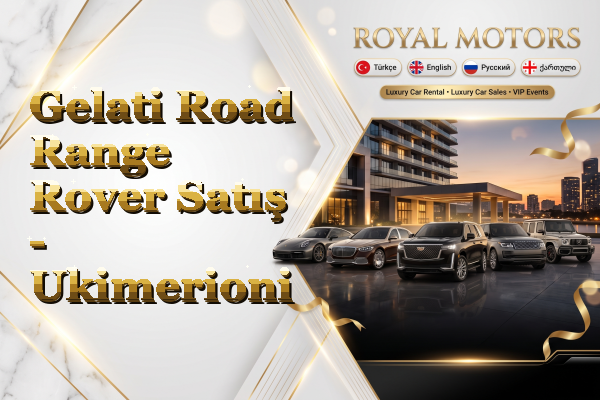 Gelati Road Range Rover Satış - Ukimerioni