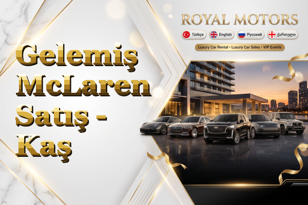 Gelemiş McLaren Satış - Kaş