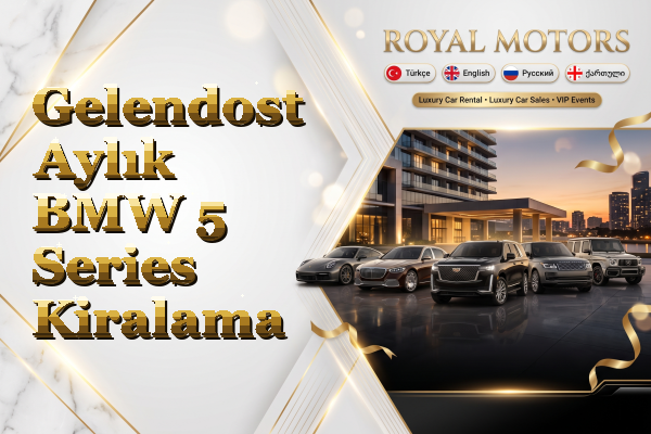 Gelendost Aylık BMW 5 Series Kiralama
