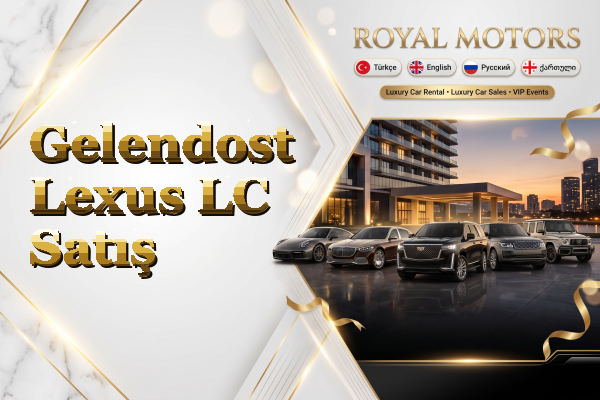 Gelendost Lexus LC Satış