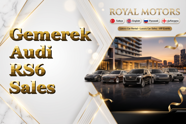 Gemerek Audi RS6 Sales
