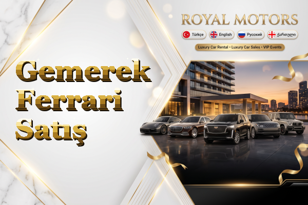 Gemerek Ferrari Satış