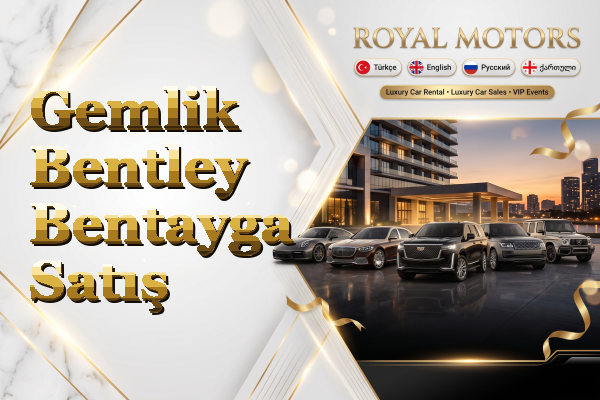 Gemlik Bentley Bentayga Satış