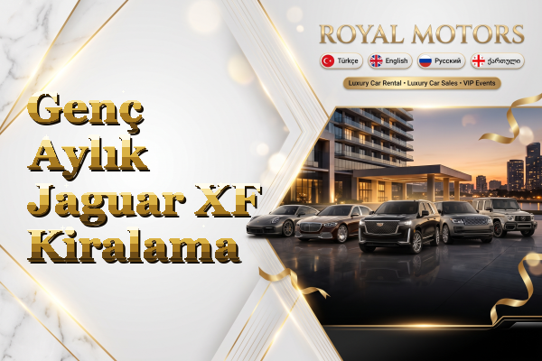 Genç Aylık Jaguar XF Kiralama