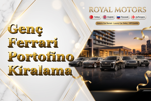 Genç Ferrari Portofino Kiralama