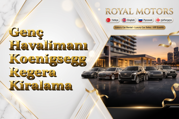 Genç Havalimanı Koenigsegg Regera Kiralama