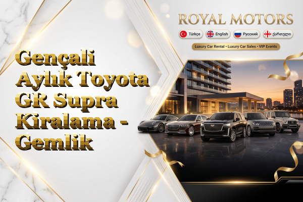 Gençali Aylık Toyota GR Supra Kiralama - Gemlik