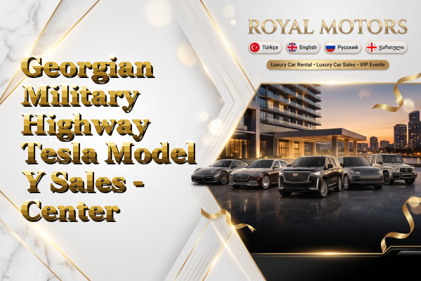 Georgian Military Highway Tesla Model Y Sales - Center