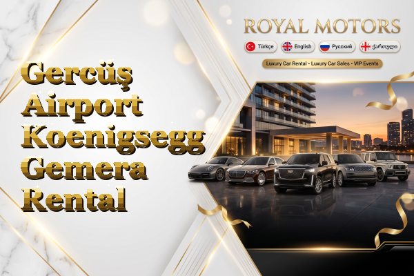 Gercüş Airport Koenigsegg Gemera Rental
