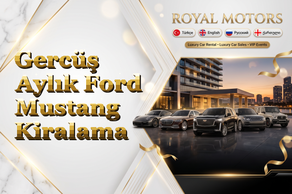 Gercüş Aylık Ford Mustang Kiralama
