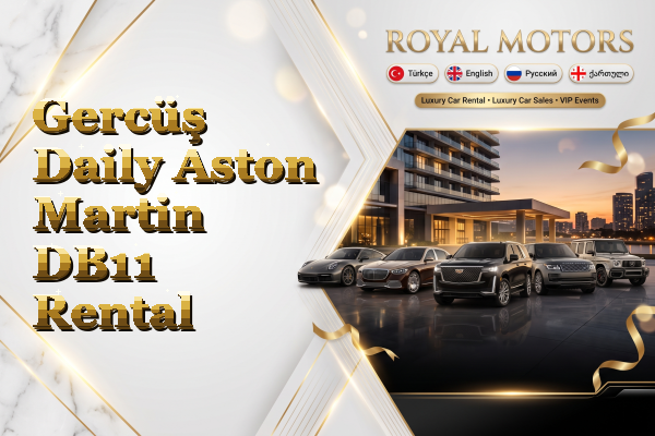 Gercüş Daily Aston Martin DB11 Rental
