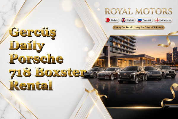 Gercüş Daily Porsche 718 Boxster Rental