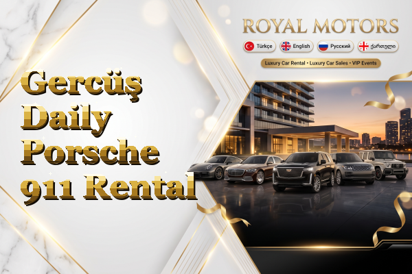 Gercüş Daily Porsche 911 Rental