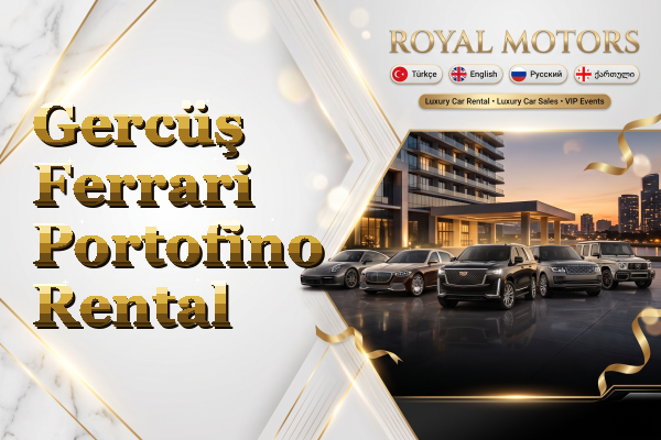 Gercüş Ferrari Portofino Rental