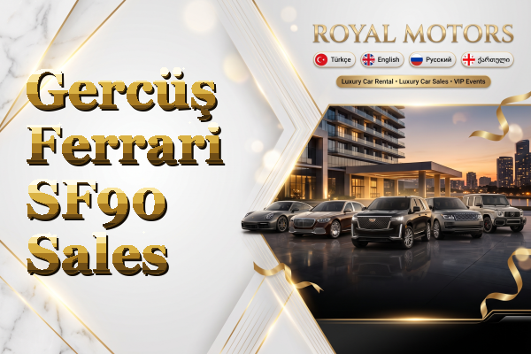 Gercüş Ferrari SF90 Sales