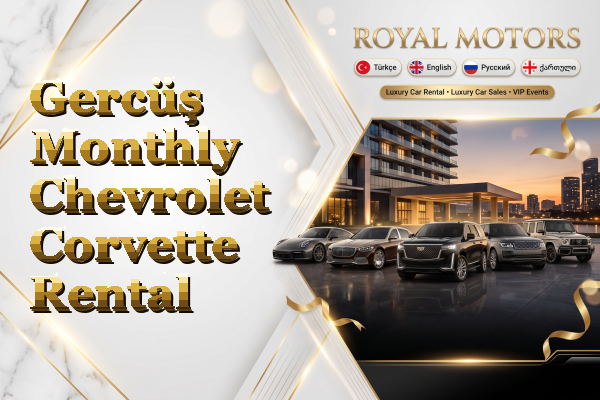 Gercüş Monthly Chevrolet Corvette Rental