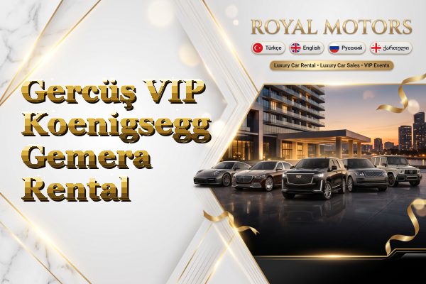 Gercüş VIP Koenigsegg Gemera Rental