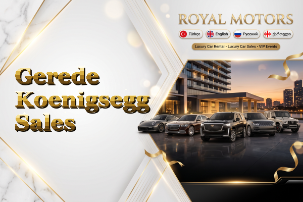 Gerede Koenigsegg Sales