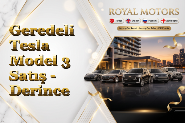 Geredeli Tesla Model 3 Satış - Derince